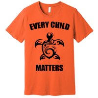 Every Child Matters Turtle Orange Day Premium T-Shirt