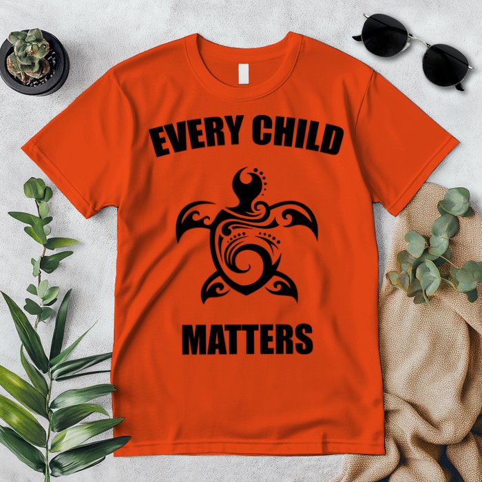 Every Child Matters Turtle Orange Day Premium T-Shirt