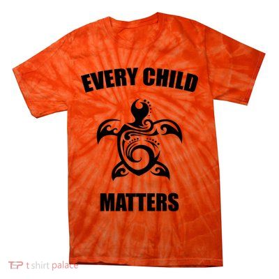 Every Child Matters Turtle Orange Day Tie-Dye T-Shirt