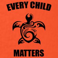 Every Child Matters Turtle Orange Day Womens T-Shirt