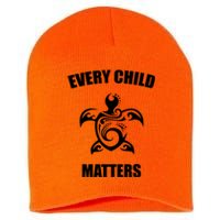 Every Child Matters Turtle Orange Day Short Acrylic Beanie