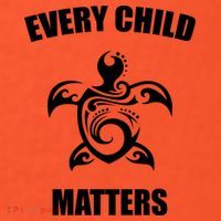 Every Child Matters Turtle Orange Day Short Acrylic Beanie