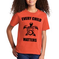 Every Child Matters Turtle Orange Day Kids T-Shirt