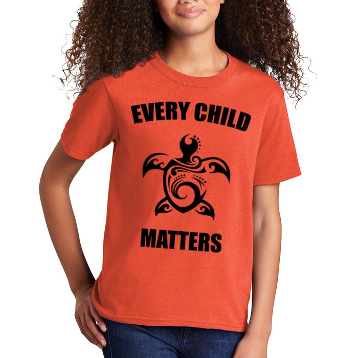 Every Child Matters Turtle Orange Day Kids T-Shirt