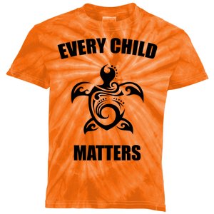 Every Child Matters Turtle Orange Day Kids Tie-Dye T-Shirt