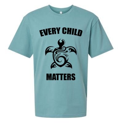 Every Child Matters Turtle Orange Day Sueded Cloud Jersey T-Shirt