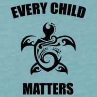 Every Child Matters Turtle Orange Day Sueded Cloud Jersey T-Shirt