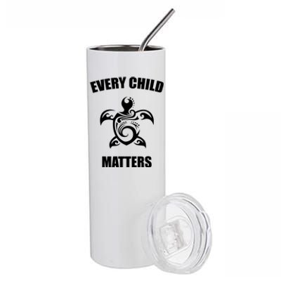 Every Child Matters Turtle Orange Day Stainless Steel Tumbler