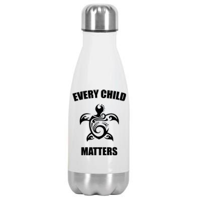 Every Child Matters Turtle Orange Day Stainless Steel Insulated Water Bottle