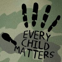 Every Child Matters Handprint Orange Day Legacy Tie Dye Trucker Hat