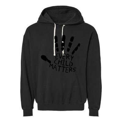 Every Child Matters Handprint Orange Day Garment-Dyed Fleece Hoodie