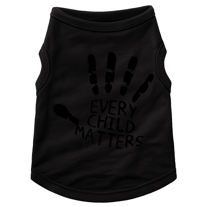 Every Child Matters Handprint Orange Day Doggie Tank