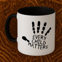 Every Child Matters Handprint Orange Day Mug