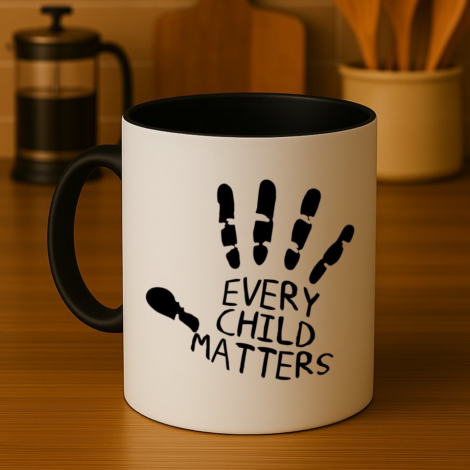 Every Child Matters Handprint Orange Day Mug