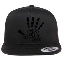 Every Child Matters Handprint Orange Day Flat Bill Trucker Hat