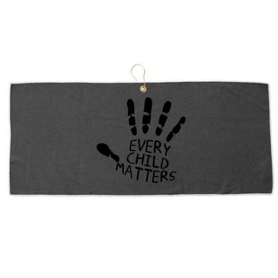Every Child Matters Handprint Orange Day Large Microfiber Waffle Golf Towel