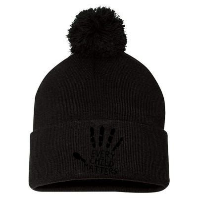 Every Child Matters Handprint Orange Day Pom Pom 12in Knit Beanie