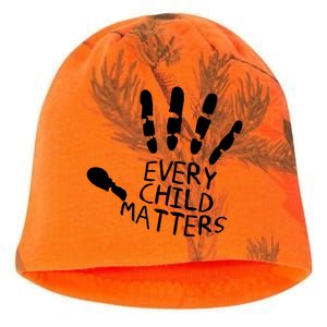 Every Child Matters Handprint Orange Day Kati - Camo Knit Beanie