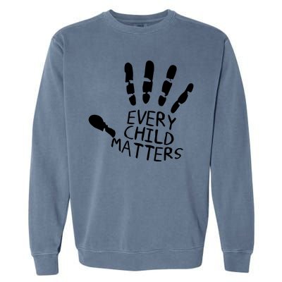 Every Child Matters Handprint Orange Day Garment-Dyed Sweatshirt