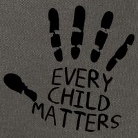 Every Child Matters Handprint Orange Day Cotton Canvas Backpack