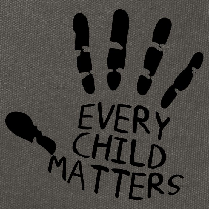 Every Child Matters Handprint Orange Day Cotton Canvas Backpack