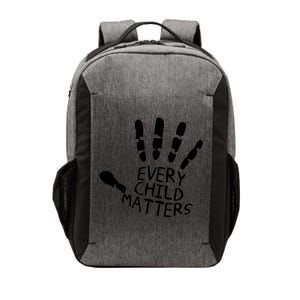 Every Child Matters Handprint Orange Day Vector Backpack