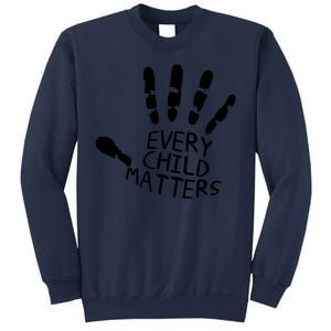 Every Child Matters Handprint Orange Day Sweatshirt