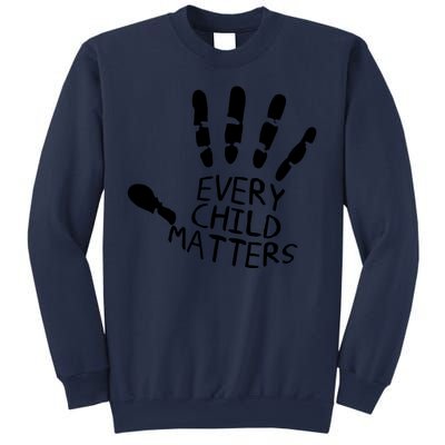 Every Child Matters Handprint Orange Day Sweatshirt