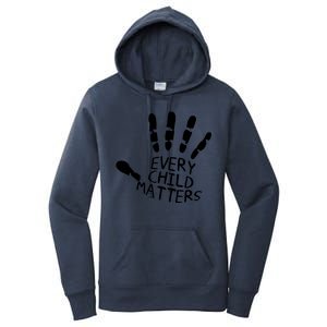 Every Child Matters Handprint Orange Day Women's Pullover Hoodie