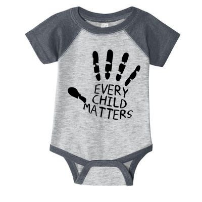 Every Child Matters Handprint Orange Day Infant Baby Jersey Bodysuit