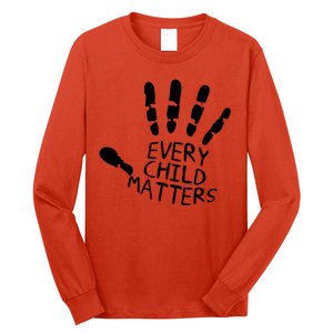 Every Child Matters Handprint Orange Day Long Sleeve Shirt