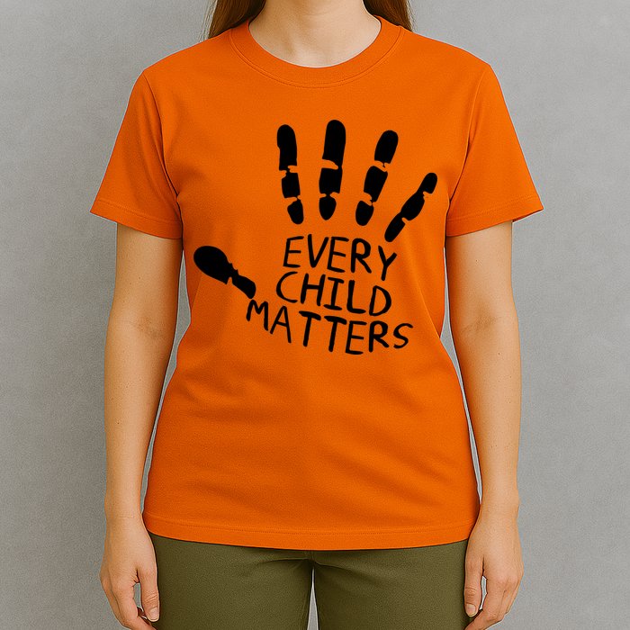 Every Child Matters Handprint Orange Day T-Shirt
