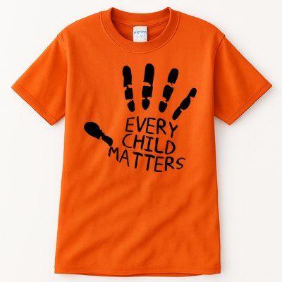 Every Child Matters Handprint Orange Day Tall T-Shirt