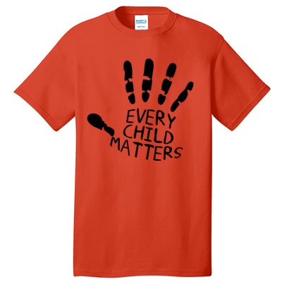 Every Child Matters Handprint Orange Day Tall T-Shirt