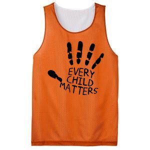 Every Child Matters Handprint Orange Day Mesh Reversible Basketball Jersey Tank