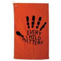 Every Child Matters Handprint Orange Day Golf Towel