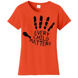 Every Child Matters Handprint Orange Day Women's T-Shirt