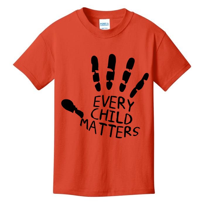 Every Child Matters Handprint Orange Day Kids T-Shirt