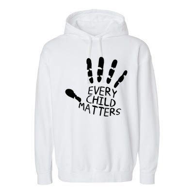 Every Child Matters Handprint Orange Day Garment-Dyed Fleece Hoodie