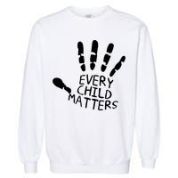 Every Child Matters Handprint Orange Day Garment-Dyed Sweatshirt