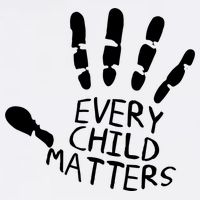 Every Child Matters Handprint Orange Day Garment-Dyed Sweatshirt
