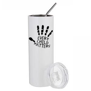 Every Child Matters Handprint Orange Day Stainless Steel Tumbler