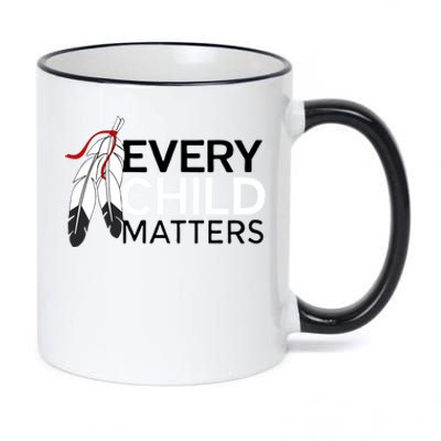 Every Child Matters Canada Orange Day 11oz Black Color Changing Mug