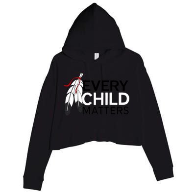 Every Child Matters Canada Orange Day Crop Fleece Hoodie