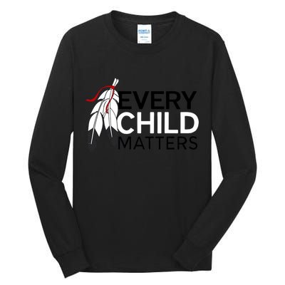 Every Child Matters Canada Orange Day Tall Long Sleeve T-Shirt