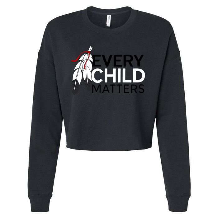 Every Child Matters Canada Orange Day Cropped Pullover Crew