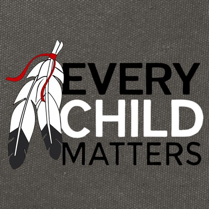 Every Child Matters Canada Orange Day Cotton Canvas Backpack