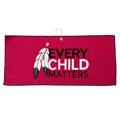 Every Child Matters Canada Orange Day Large Microfiber Waffle Golf Towel