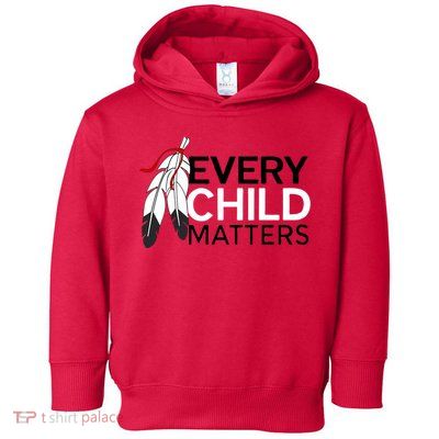 Every Child Matters Canada Orange Day Toddler Hoodie