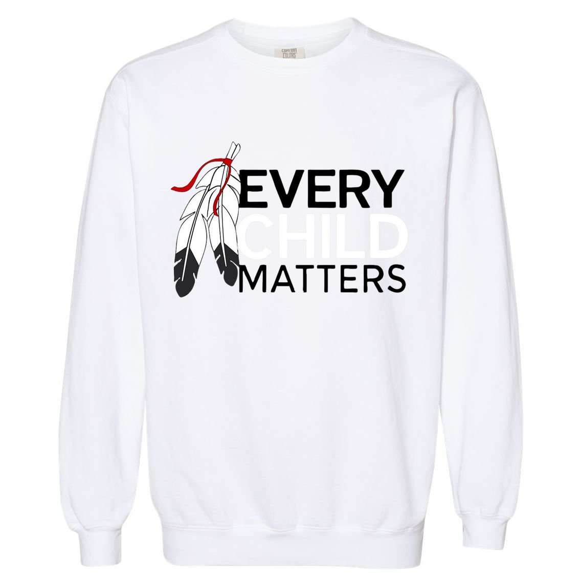 Every Child Matters Canada Orange Day Garment-Dyed Sweatshirt